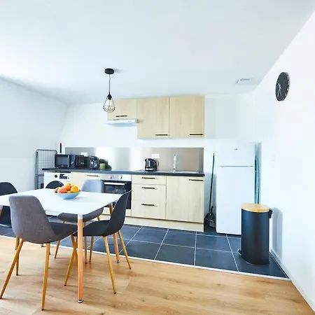 Bm-3 Appartement Au 3Eme Etage - F2 - 1 A 4 Pers Mulhouse Exterior photo